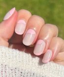 Organic Swirl | Extra Short | Round - Tab Press-On
