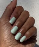Seafoam | Short | Squoval - Tab Press-On