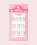Heart Shower | Extra Short | Squoval - Tab Press-On