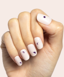 Moon Phases | Short | Squoval - Tab Press-On