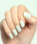 Seafoam | Short | Squoval - Tab Press-On