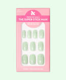 Seafoam | Short | Squoval - Tab Press-On
