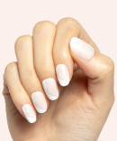 Side Swirl | Short | Round - Tab Press-On